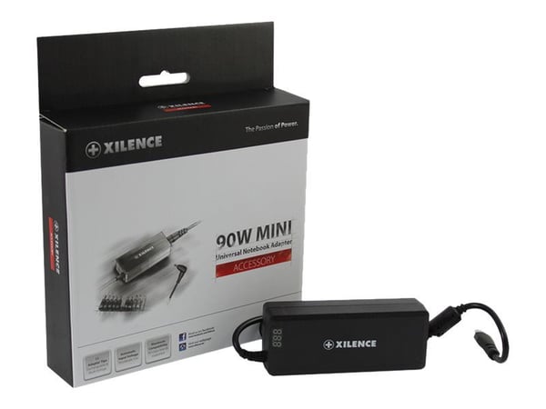 Xilence 90W Mini - Strömadapter - AC 100-240 V - 90 Watt