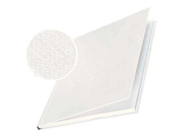 Leitz kirjasidontakansi 10,5 mm pellavajäljitelmä krt 1.75mm, A4, Kartonki, Valkoinen, 105 arkkia, 1,05 cm, 10 kpl