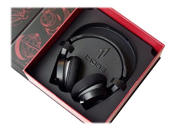1More Spearhead VR GAMING - Hodetelefoner med mikrofon - 7,1-kanals - full størrelse - kablet - aktiv støydemping - USB, 3,5 mm jakk
