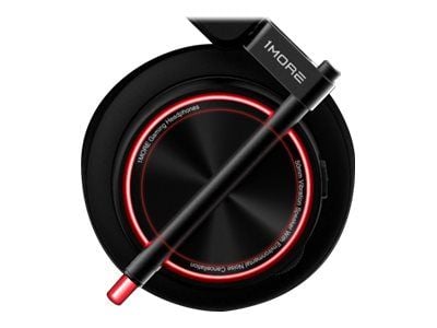 1More Spearhead VR GAMING - Hodetelefoner med mikrofon - 7,1-kanals - full størrelse - kablet - aktiv støydemping - USB, 3,5 mm jakk