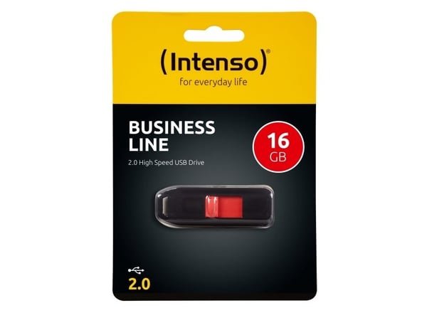 Intenso Business Line - USB flash-enhet - 16 GB - USB 2.0