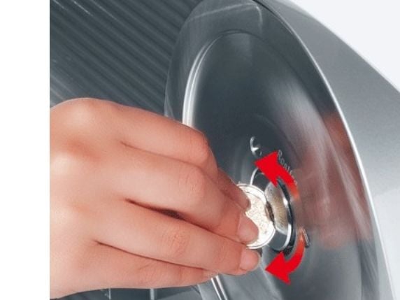 Graef Master M 90, Elektrisk, 2 cm, Sølv, 0 - 30°, 17 cm, 170 W
