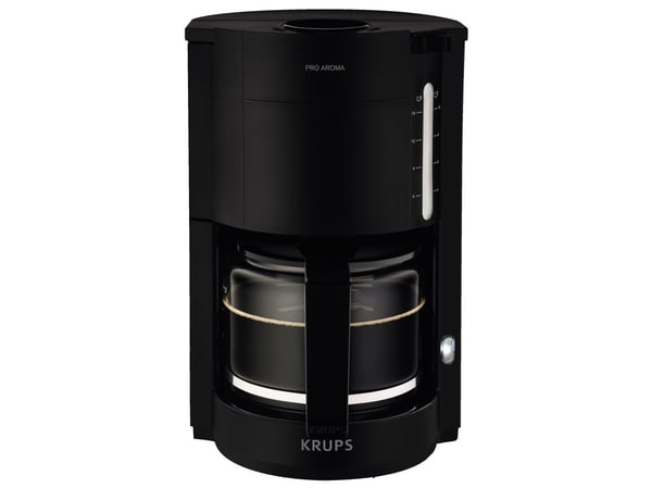 Krups F30908, Kaffebrygger (drypp), 1,25 l, 1150 W, Svart