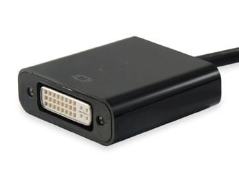 Equip 133433, Mini DisplayPort 1.2, DVI 1.1, Hvid