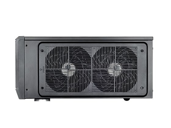 SilverStone Grandia GD10 - Tower - ATX - ingen strømforsyning (ATX / PS/2) - svart - USB/lyd