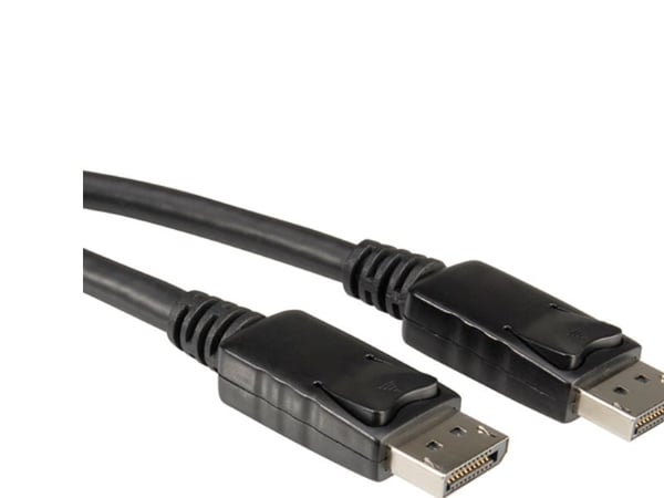 ROLINE DisplayPort Cable DP-DP. M/M. Black. 1.0m