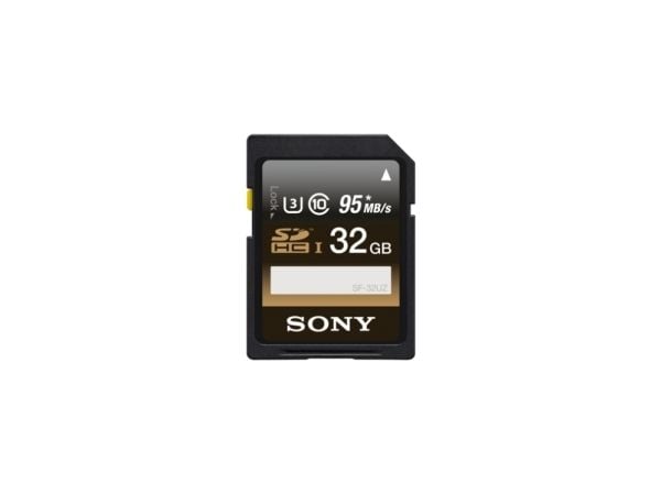 Sony SF-32UZ, 32 GB, SDHC, Klass 10, 95 MB/s, Svart