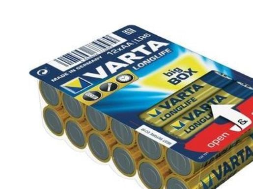 Varta Longlife 4106 - Batteri 12 x AA-type - Alkalisk