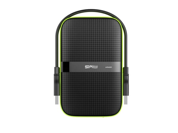 SILICON POWER Armor A60 - Harddisk - 1 TB - ekstern (bærbar) - 2.5" - USB 3.0 - svart