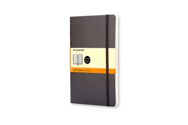 Moleskine QP611, Sort, Matt, Heftet, Voksen