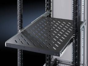 Rittal - Rack-hylle - RAL 9005 - 1U - 19" - for TS IT