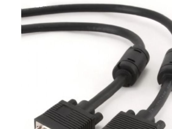 Cablexpert Premium CC-PPVGA-15M - VGA-kabel - HD-15 (VGA) (hann) til HD-15 (VGA) (hann) - 15 m - formstøpt, tommelskruer - svart