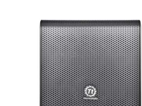Thermaltake Core V1 - Tower - mini-ITX - sidepanel med vindu - ingen strømforsyning - svart - USB/lyd