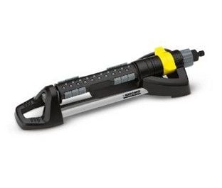 Kärcher OS 5.320 SV, Oscillerende sprinkler, 320 m², 4 stang, Sort, Gult