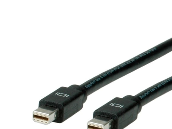 ROLINE DisplayPort Cable, Mini DP - Mini DP, M/M 3 m, 3 m, Mini DisplayPort, Mini DisplayPort, Hankjønn, Hankjønn, 2560 x 1600 piksler