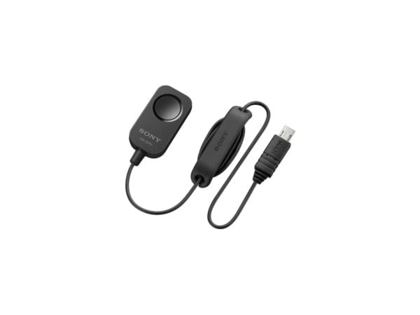 Sony RM-SPR1 - Fjärrkontroll för kamera - kabel - svart - för Cinema Line ILME-FX3; Cyber-shot DSC-RX100; a6100; a6400; a6600; a7 IV; a7s III; a9 II