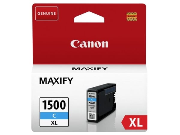 Canon PGI-1500 C - 4.5 ml - cyan - original - blekkbeholder - for MAXIFY MB2050, MB2150, MB2155, MB2350, MB2750, MB2755