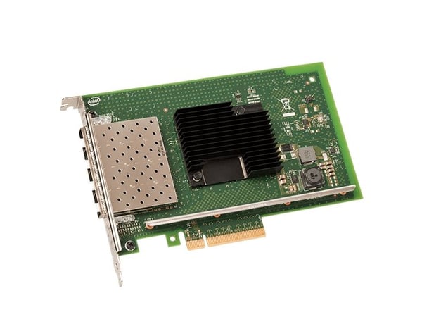 Intel Ethernet Converged Network Adapter X710-DA4 - Nettverksadapter - PCIe 3.0 x8 - 10 Gigabit SFP+ x 4