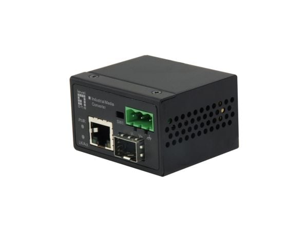 LevelOne IEC-4000 - Medieomformer - 100Mb LAN - 10Base-T, 100Base-X, 100Base-TX - RJ-45 / SFP (mini-GBIC)