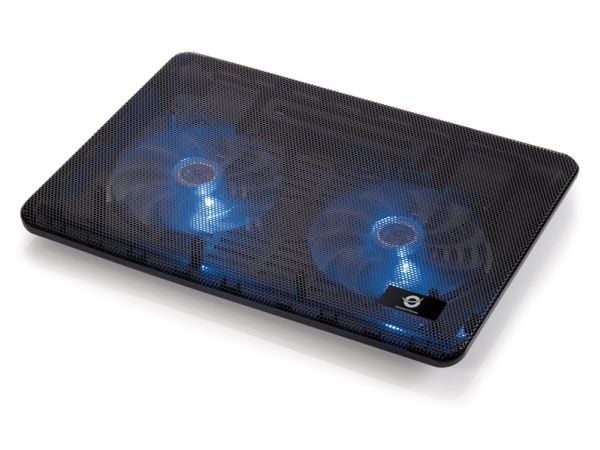 Conceptronic CNBCOOLPAD2F - Notebookkjølepute - 15.6"