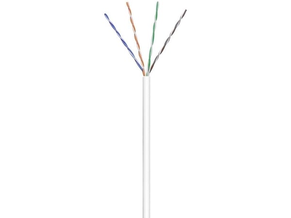 Goobay CAT 6 Patchcabel /UTP 100m White
