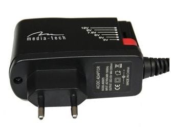 Media-Tech MT6267, Sisätila, AC, Musta