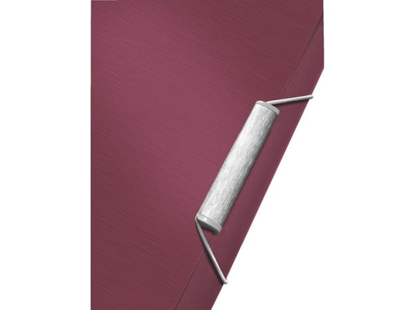 Leitz Läppäkansio Style PP A4, A4, Polypropeeni (PP), Punainen, 150 arkkia, 80 g/m², Kuminauha