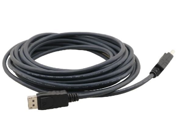 Kramer Electronics C-MDPM/MDPM, 1,8 m, DisplayPort, DisplayPort, Uros, Uros, Musta