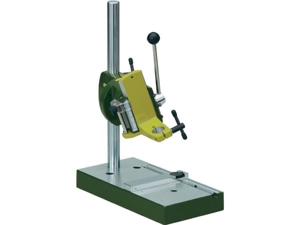 Proxxon 28 600, Borrstativ, 4 cm, Grön, Rostfritt stål, Gul, Stål