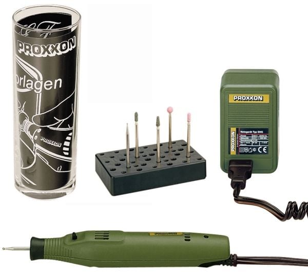 Proxxon 28 635, Grønn, 20000 RPM, AC, 12 V, 145 mm, 50 g