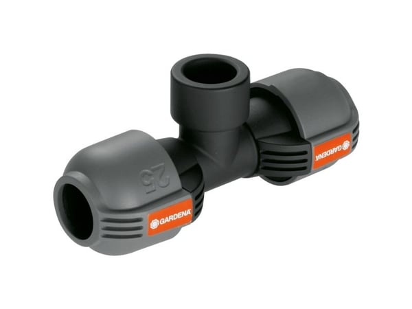 Gardena T-stykke 25 mm x 3/4" innvendig gjenge