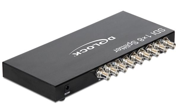 Delock - Videosplitter - 8 x 3G-SDI - stasjonær