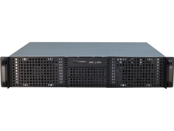 Inter-Tech IPC 2U-20240 - Rackmonterbar 2U - ATX - ingen strømforsyning - USB