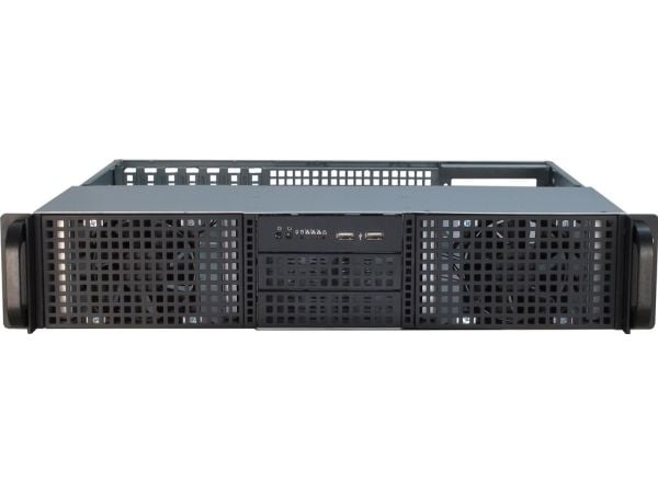 Inter-Tech IPC 2U-20240 - Rackmonterbar 2U - ATX - ingen strømforsyning - USB