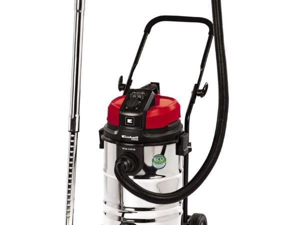Einhell TE-VC 2230 SA, 1150 W, Trommelvakuum, Tørr & våt, 30 l, 74 dB, Sølv