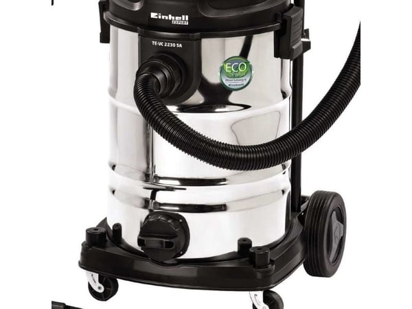 Einhell TE-VC 2230 SA, 1150 W, Trommelvakuum, Tørr & våt, 30 l, 74 dB, Sølv