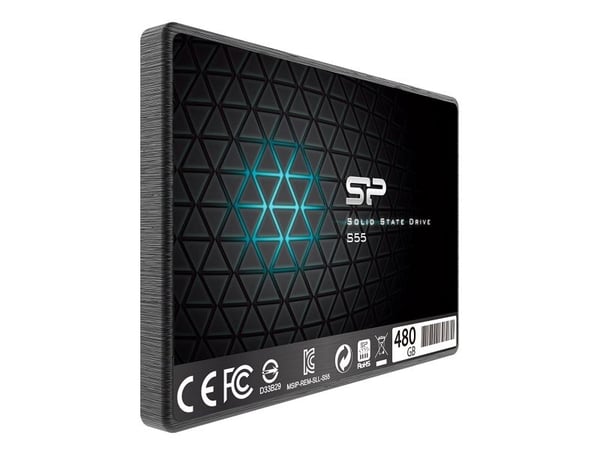 SILICON POWER Slim S55 - SSD - 480 GB - intern - 2.5" - SATA 6Gb/s