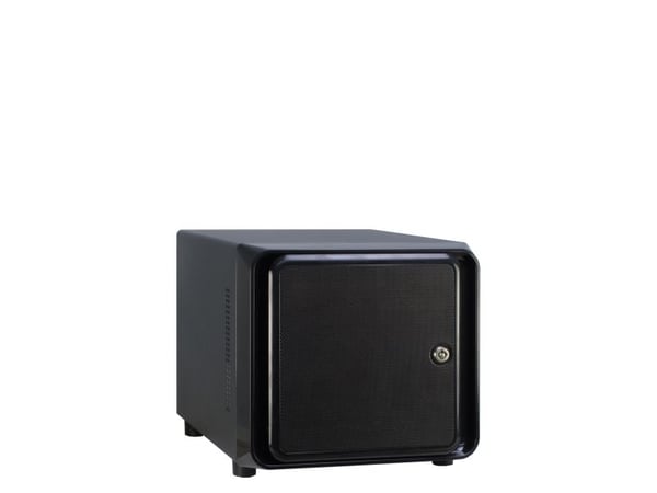 Inter-Tech SC-4100, Teline, Palvelin, Musta, Mini-ITX, Terästä, 1U