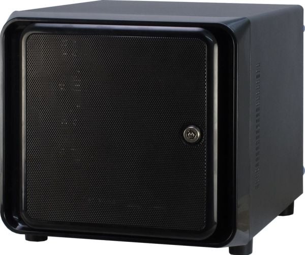Inter-Tech SC-4100, Teline, Palvelin, Musta, Mini-ITX, Terästä, 1U