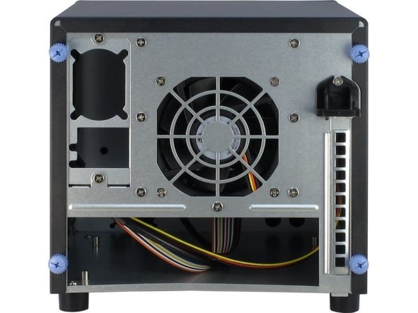 Inter-Tech SC-4100, Teline, Palvelin, Musta, Mini-ITX, Terästä, 1U