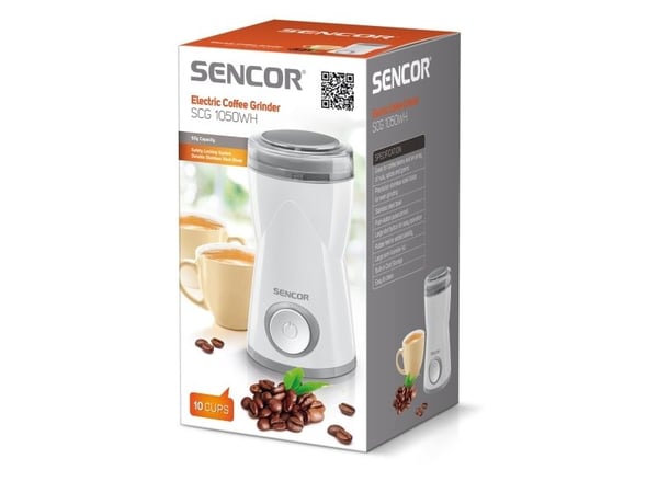 Sencor SCG 1050WH - Kaffekvern - 150 W - hvit