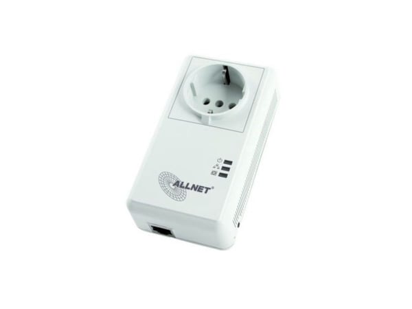 ALLNET ALL3075v4 - Smartplugg - trådløs, kablet - 802.11b/g/n - 10/100 Ethernet