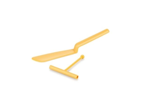 Tescoma 630066, Ruoanlaiton paistinlasta, Keltainen, Nailon, 210 °C, 320 mm, 2 kpl
