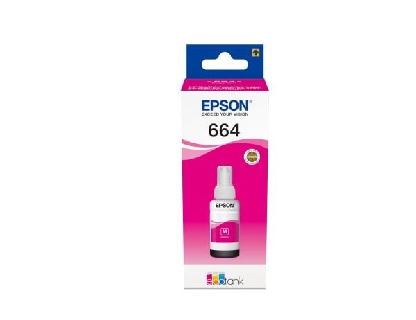 Blekkpatron EPSON T6643 C13T66434010, 6500 sider, magenta