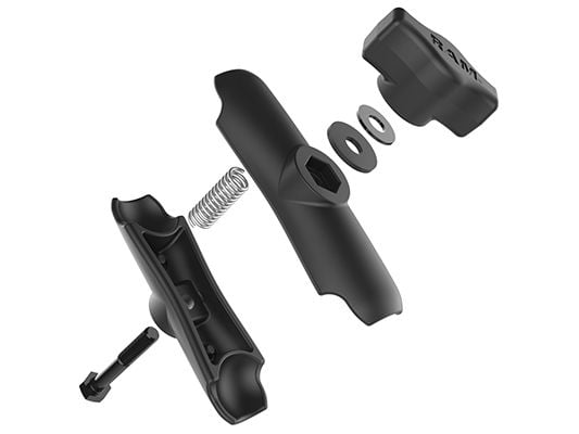 RAM Mounts RAM-B-201U, Musta, 94,7 mm, 140,6 g