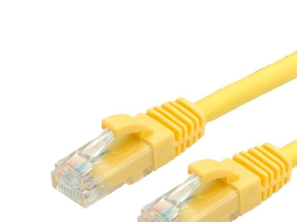VALUE 21.99.1022, 0,5 m, Cat6, U/UTP (UTP), RJ-45, RJ-45, Keltainen