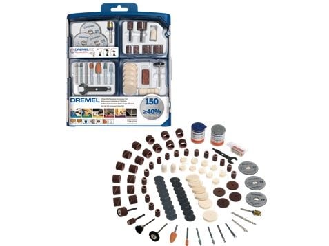 Dremel TILBEHØRSSÆT 724 MULTIFUNKTION 150 DELE