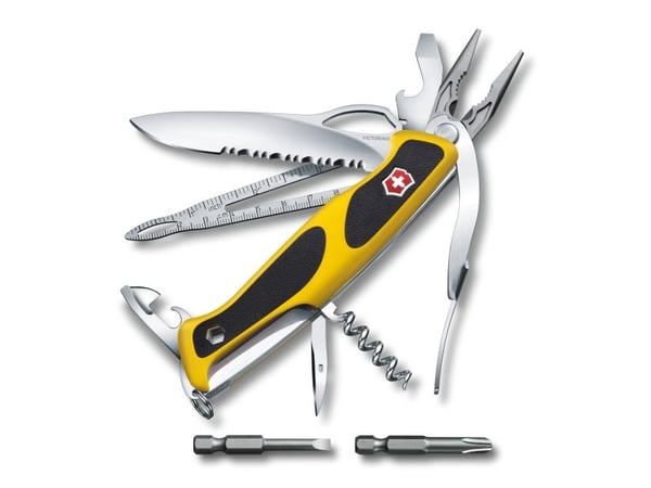 Victorinox 0.9798.MWC8, Fällkniv med låsblad, Kniv med flera verktyg, 33 mm, 268 g