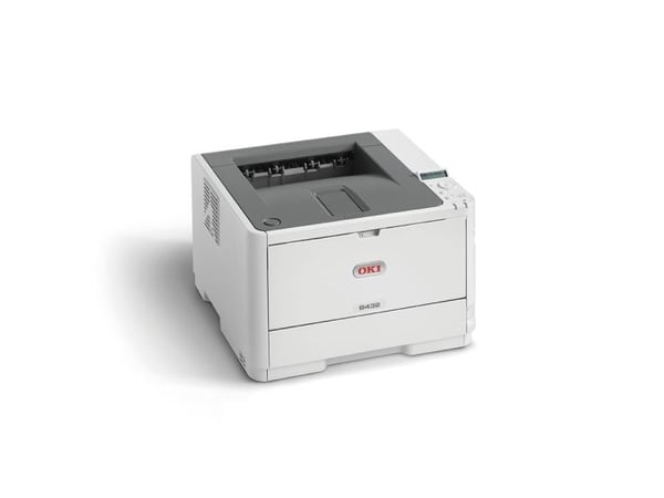 OKI B432dn - Skriver - S/H - Dupleks - LED - A4/Legal - 1200 x 1200 dpi - inntil 40 spm - kapasitet: 350 ark - USB 2.0, Gigabit LAN