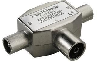 Schwaiger ASV42 531, Kabelfordeler, Sølv, metallia